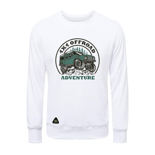 经典越野路虎车创意汽车图案印花圆领套头卫衣毛圈衫defender队服NMT-1711 商品图3