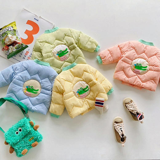 【母婴】-A类 新款儿童棉服中小童卡通棉衣宝宝羽绒棉内胆外套 商品图1