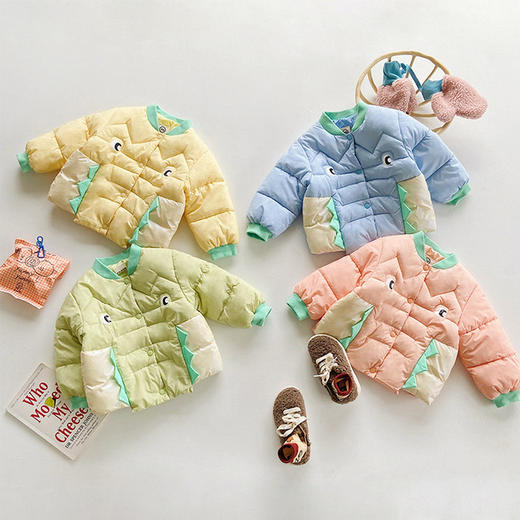 【母婴】-A类 新款儿童棉服中小童卡通棉衣宝宝羽绒棉内胆外套 商品图2