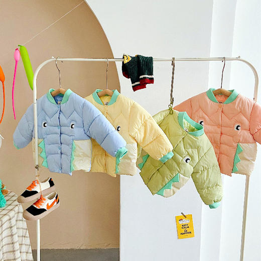 【母婴】-A类 新款儿童棉服中小童卡通棉衣宝宝羽绒棉内胆外套 商品图0