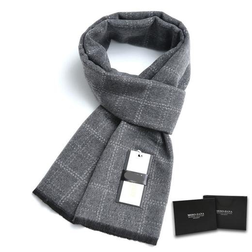 男士冬季韩版百搭潮款加厚保暖围脖盒装 商品图1