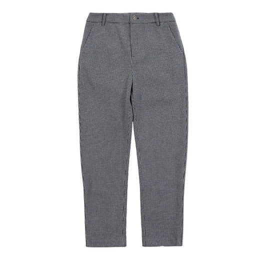 METTE2021年秋冬新品女士商务休闲裤中腰毛呢九分小直筒显瘦裤子 商品图4