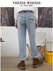 TeenieWeenie小熊牛仔裤长裤宽松韩版显瘦萝卜裤复古港味潮女秋冬TTTJ214903T 商品缩略图3