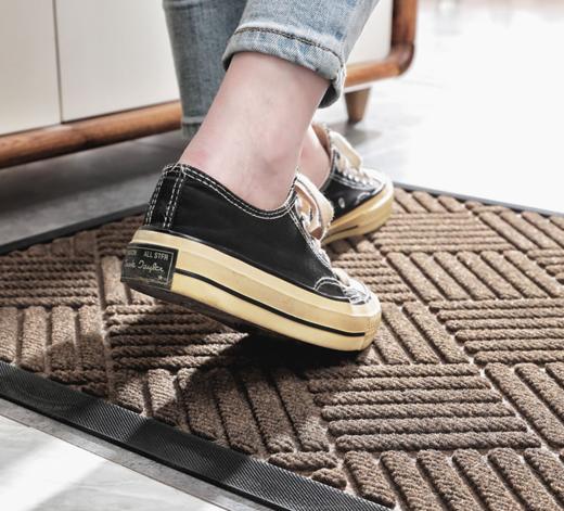 家用入户门刮沙地垫、卫生间七彩绒吸水速干地垫 商品图2