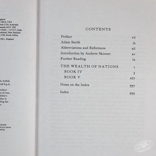 【中商原版】国富论4-5 英文原版 The Wealth of Nations: Books IV-V Adam Smith 商品图4