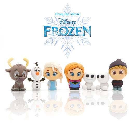 迪士尼冰雪奇缘系列一盲盒文玩橡皮DFR-Y18-6446-CDU 商品图0