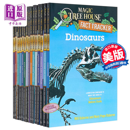 预售 【中商原版】神奇树屋小百科系列1-15册 Magic Tree House Fact Tracker 15册 商品图0