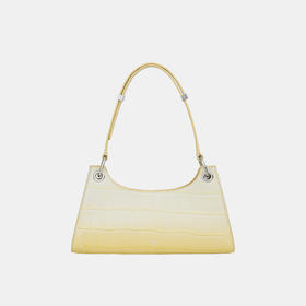 Froggy 柠檬渐变鳄鱼纹青蛙包