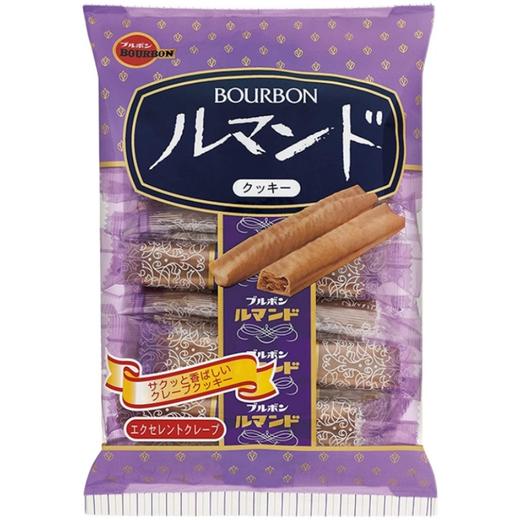 【送宠爱】57.6g BOURBON北海道牛奶味饼干棒/88.8g BOURBON可可奶油味饼干棒  口感酥脆 妙不可言 商品图1