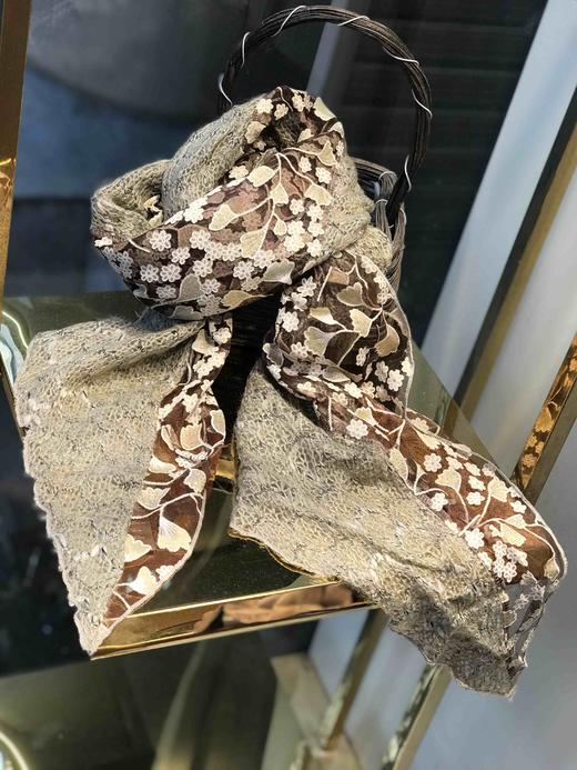 优品堂《满天星》《幸运花🌸》马海毛围巾 商品图2