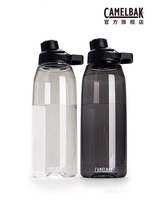 驼峰ChuteMag龙口2.0单层水瓶-0.6L（透明色）/0.6L(炭灰色） 商品图3