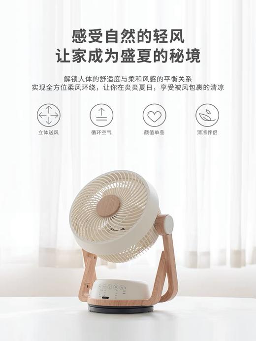 星钻空气循环扇涡轮对流电风扇台式风扇家用香薰小型对流电扇FSL 商品图1