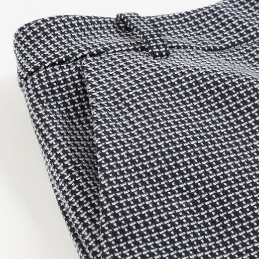 METTE2021年秋冬新品女士商务休闲裤中腰毛呢九分小直筒显瘦裤子 商品图2