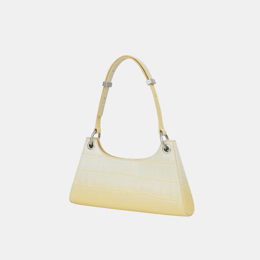 Froggy 柠檬渐变鳄鱼纹青蛙包 商品图1