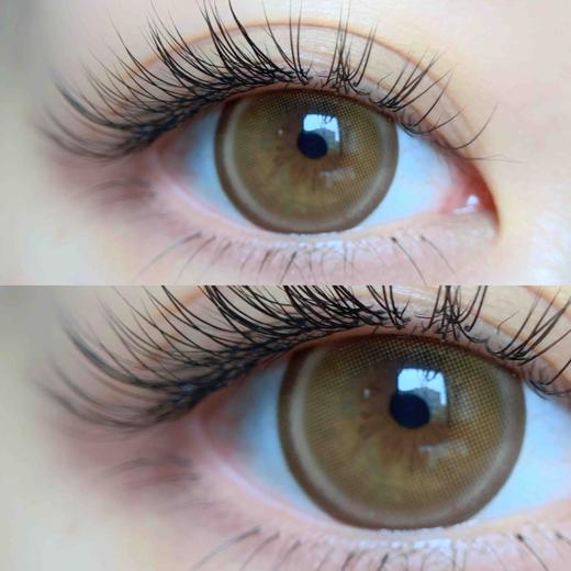 【年抛】甜橙珍宝珠 sheepcon  | 大直径14.5 着色14.4| 【同品牌多副更划算,选款色板在详情页】，棕色美瞳 商品图6