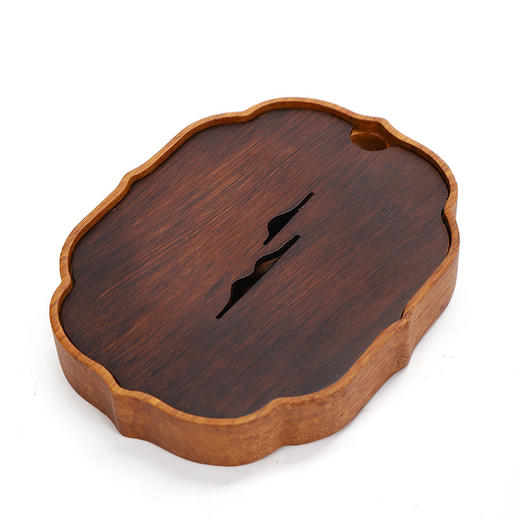 台隆金远山盛水壶承家用新中式干泡盘托盘（18*14*2.7） 商品图0