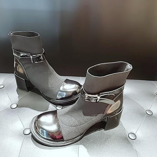 LFGJ 13901 新品偏带拼接袜靴 商品图5