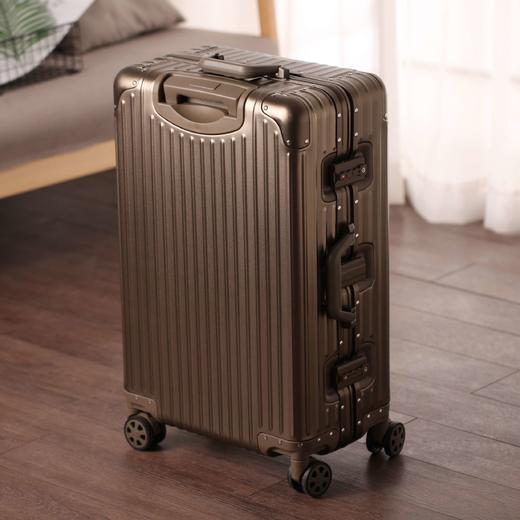 自然醒全铝镁合金拉杆箱万向轮行李箱男女24密码20寸商务旅行箱子ZT 商品图3