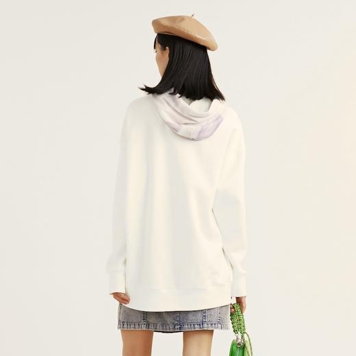 MIIDII谜底2021冬新款休闲连帽图案印花时尚卫衣女214MV2548 商品图2