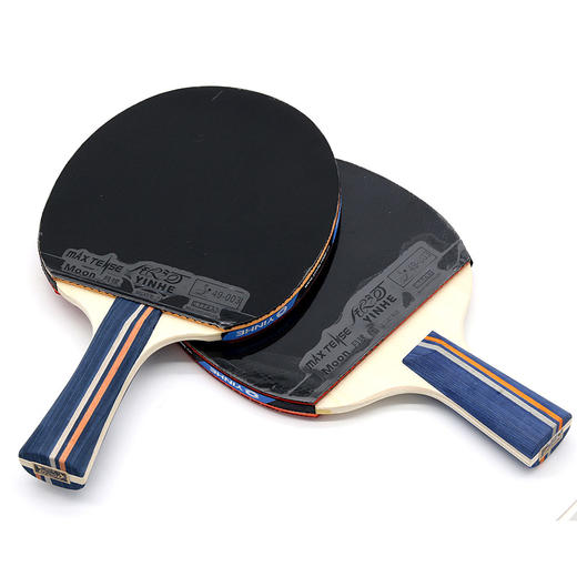 【送圆形拍套】Yinhe银河成品拍01BD小学生初学练功用双面反胶乒乓球拍 商品图0