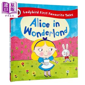 预售 【中商原版】Alice in Wonderland 爱丽丝梦游仙境 Ladybird First Favourite Tales 小飘虫童话读本 小初文学 英文原版故事书