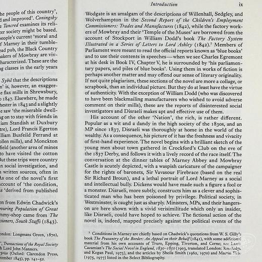 【中商原版】西比尔: 两个非犹太民族 英文原版 Sybil: or The Two Nations 小说 Benjamin Disraeli 商品图5