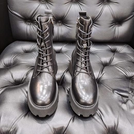 LFGJ 12304 超轻厚底真皮马丁靴 商品图5