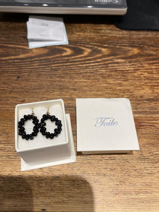 Toile黑白2色耳环 商品图5
