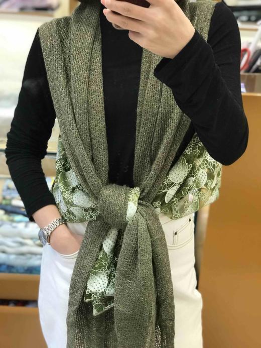 优品堂《梦回佳人》马海毛，衣服、围巾两用 商品图6