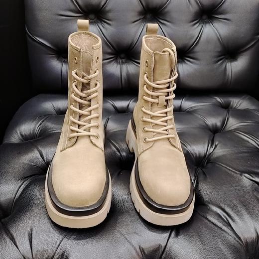 LFGJ 7418 秋季新款磨砂皮英伦风马丁靴 商品图5