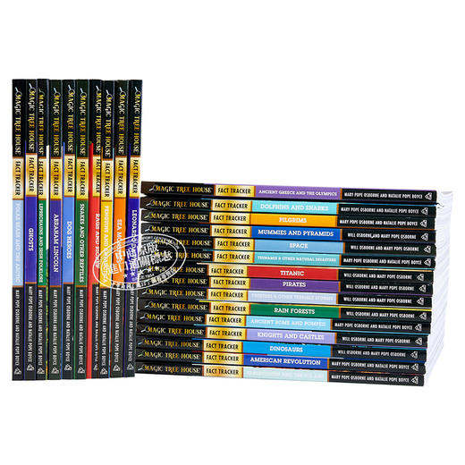预售 【中商原版】神奇树屋小百科系列1-25册 Magic Tree House Fact Tracker 25册 商品图1
