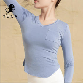 壁虎瑜伽【2110SY086】高弹长袖T恤（无胸垫）【七十二小时发货】