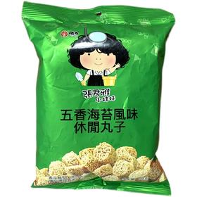 张君雅五香海苔休闲丸子80g