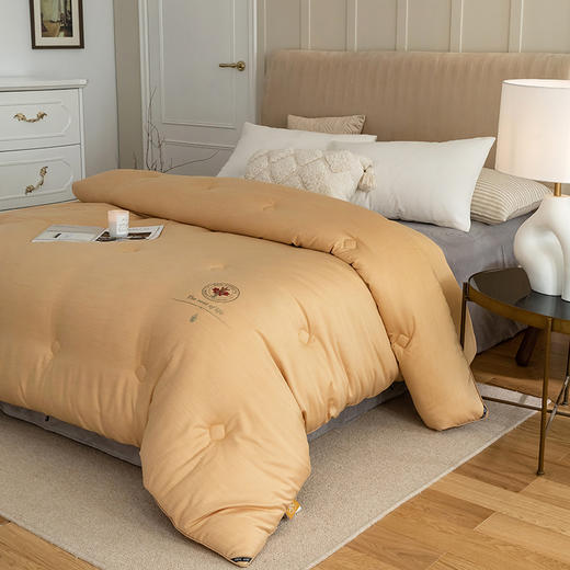 自然醒柔护养参被子加厚保暖抗寒冬被人参滋补被双人加大冬季被LFS 商品图1