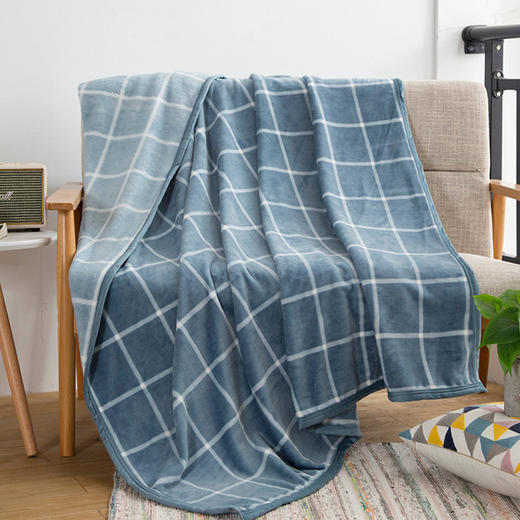 【下架】自然醒法兰绒多功能毛毯ZH 商品图6
