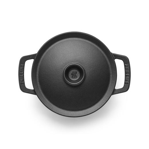 66040-220 双立人Dragon 铸铁饭釜锅22厘米 哑光黑 商品图1