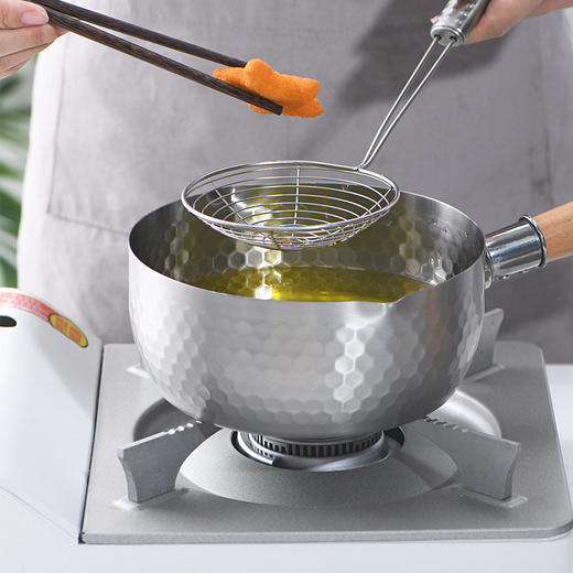 悦味雪平奶锅不锈钢家用小奶锅煮面汤锅泡面锅一人食小煮锅子 商品图5