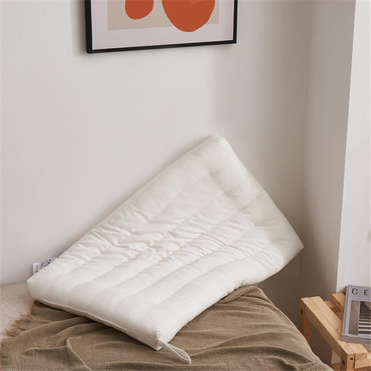 自然醒A类原棉枕芯全棉低枕儿童矮枕助睡眠舒芯梦乡中高枕低头族护颈椎枕头SXM 商品图1