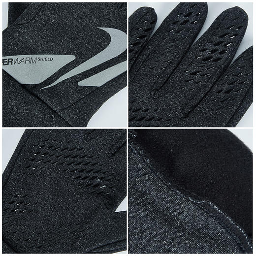 SFS耐克正品冬季保暖足球运动成人加绒防风雨冬训手套 CU1592-010 商品图3