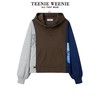 TeenieWeenie小熊撞色拼接连帽套头卫衣工装风宽松韩版显瘦女秋冬TTMW214903T 商品缩略图4
