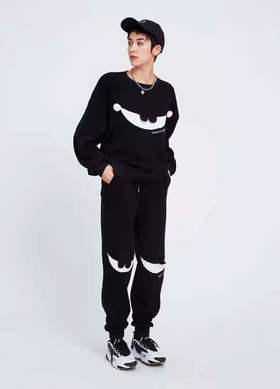 木果果木针织上下套装