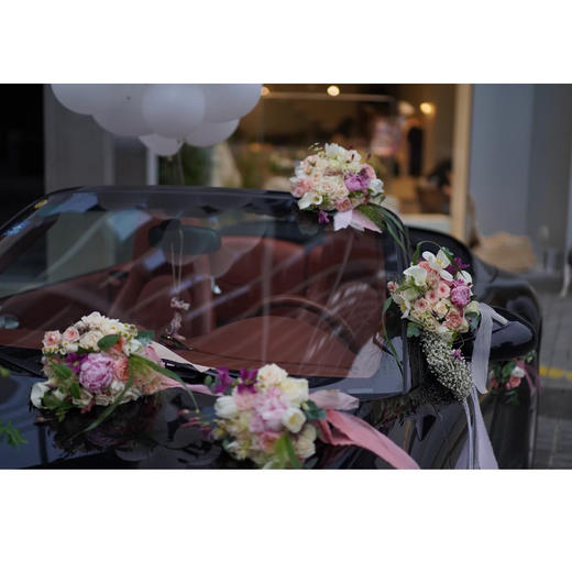 韩系小清新浪漫婚车 商品图2