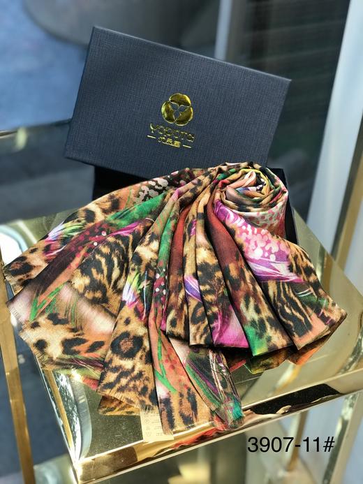 优品堂《花好月圆》100％纯羊毛披围两用 商品图7