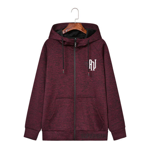 【卫衣】PNJ男款款连帽开衫加绒秋冬款外套针织卫衣 商品图4