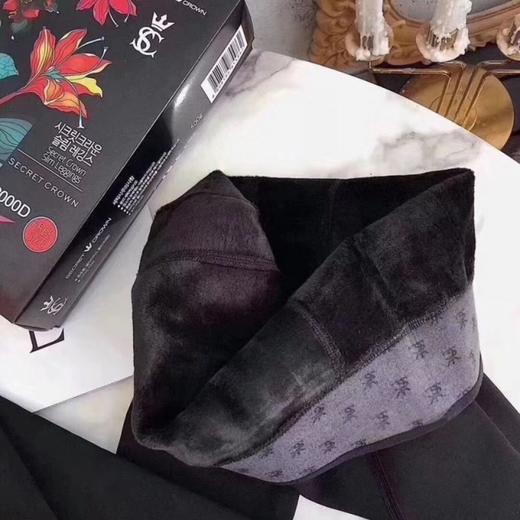 秘密之冠特厚水貂绒打底裤保暖裤冬季御寒裤打底裤圣诞礼物 商品图2