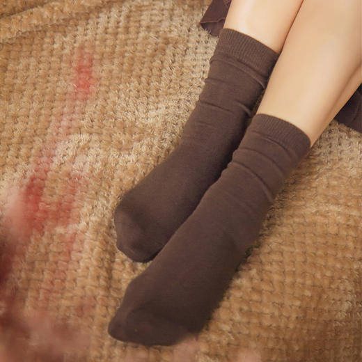 【好穿会回购的袜子】 女性长筒袜！ 舒适亲肤柔软吸湿排汗！透气性特别好！不易变形的棉袜！ 商品图2