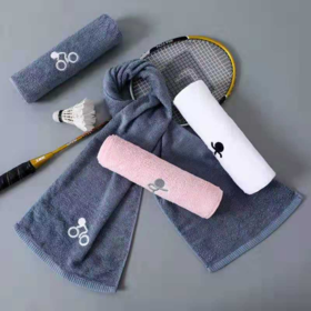 自然醒竹炭纤维健身跑步轻柔吸汗运动毛巾速干吸水强柔软不掉毛WDF