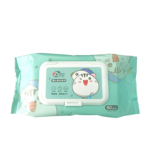 珍怡婴儿手口湿巾80片（21009283）【21009283】 商品图0