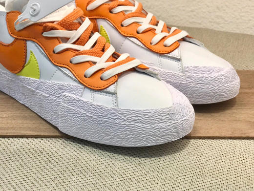 秋冬特价💰420 Sacai x Nike Blazer Low 灰白绿 开拓者低帮板鞋 商品图6