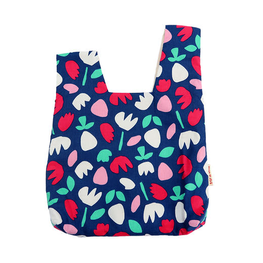 HUJI祤集套结手提包插画可爱花朵 商品图0